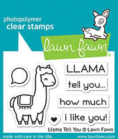 Llama Tell You - Clear Stamp
