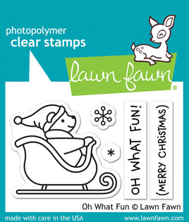 Oh What Fun - Clear Stamp
