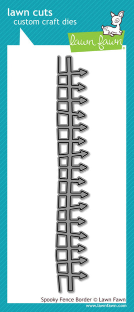 Spooky Fence Border Die