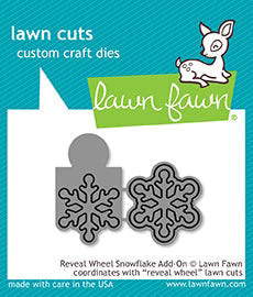 Reveal Wheel Snowflake Add-On - Die