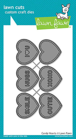 Candy Hearts - Lawn Cuts Custom Craft Die