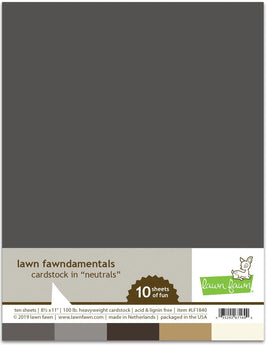 Neutral - 8.5X11 Cardstock Pack