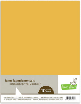 No. 2 Pencil - 8.5X11 Cardstock Pack