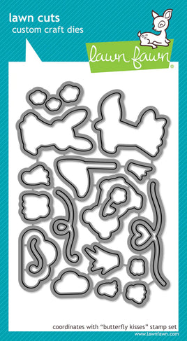 Butterfly Kisses - Lawn Cuts Custom Craft Die