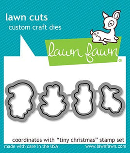 Tiny Christmas Dies -  Lawn Fawn Craft Die