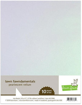 Vellum Pearlescent - Lawn Fawn Cardstock