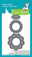 Flower and Sun Reveal Wheel Circle Add-on Frames- Lawn Fawn Die