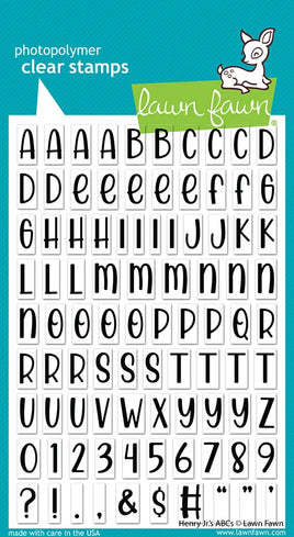 Henry Jr.'s ABCs - Clear Stamp