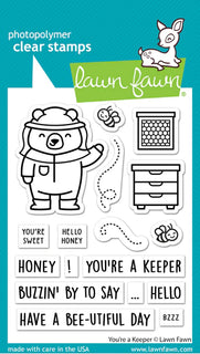 You're a Keeper - Lawn Fawn Stamp