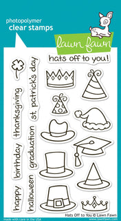 Hats Off To You - Stamp