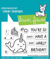 You're So Narly - Lawn Fawn Stamp