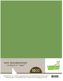 Algae - 8.5X11 Cardstock Pack