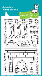 Cozy Christmas - Clear Stamp