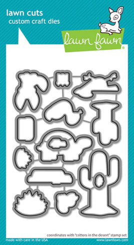 Critters in the Desert - Lawn Fawn Die