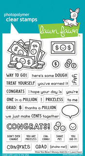 How You Bean? Money - Lawn Fawn Stamp