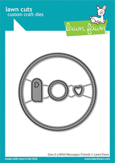 Give It a Whirl Messages - Lawn Fawn Die