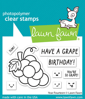 Year Fourteen - Lawn Fawn Stamp