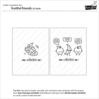Fruitful Friends - Lawn Fawn Clear Stamp