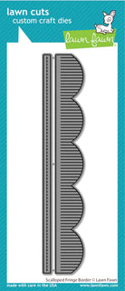 Scalloped Fringe Border Dies - Lawn Fawn Die