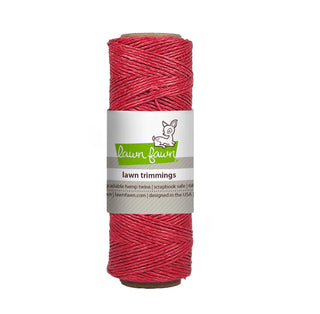 Red - Hemp Twine