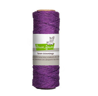 Purple - Hemp Twine
