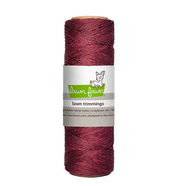 Burgundy -  Hemp Twine