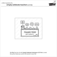 Simply Celebrate Teachers - Lawn Fawn Stamps