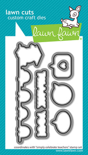 Simply Celebrate Teachers - Lawn Cuts Custom Craft Dies