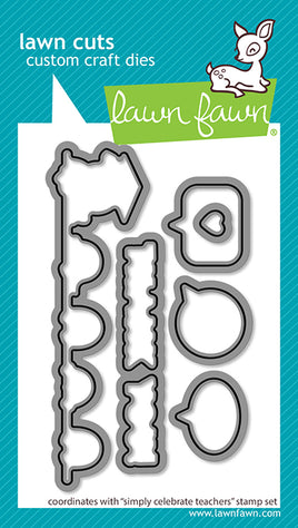 Simply Celebrate Teachers - Lawn Cuts Custom Craft Dies