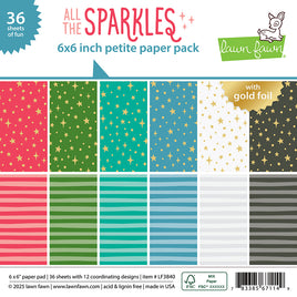 Petite Paper - Lawn Fawn All the Sparkles Paper Pack