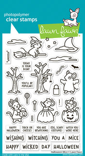 Halloween Mice - Clear Stamp