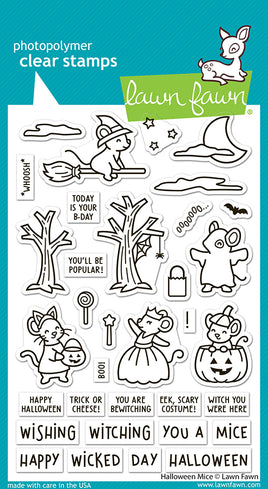 Halloween Mice - Clear Stamp