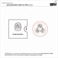Spring Basket Add-On: Fall - Clear Stamp