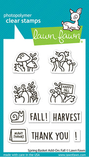 Spring Basket Add-On: Fall - Clear Stamp