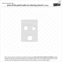 Pick Of The Patch Add-On -  Coloring Stencils