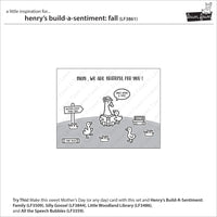 Henry's Build-A-Sentiment: Fall - Clear Stamp