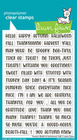 Henry's Build-A-Sentiment: Fall - Clear Stamp