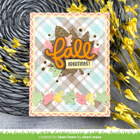 Fall Leaves Border - Die