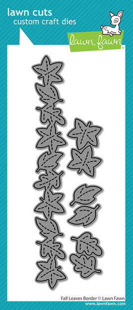 Fall Leaves Border - Die