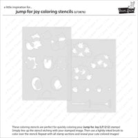 Jump For Joy - Coloring Stencils