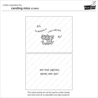 Caroling Mice - Lawn Fawn Stamps