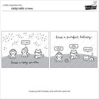 Cozy Cats - Lawn Fawn Stamps