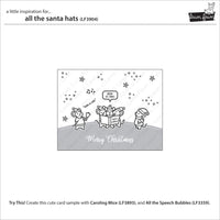All the Santa Hats - Lawn Fawn Stamps