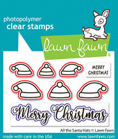 All the Santa Hats - Lawn Cuts Custom Craft Die