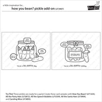 How you Bean? Pickle - Lawn Fawn Add-On Stamps