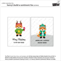 Henry's Build-A-Sentiment: Fox - Lawn Fawn Stamps