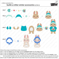 Build-A-Critter Winter Accessories - Lawn Cuts Custom Craft Die