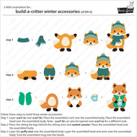 Build-A-Critter Winter Accessories - Lawn Cuts Custom Craft Die