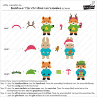 Build-A-Critter Christmas Accessories - Lawn Cuts Custom Craft Die