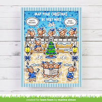 Snowflakes - Lawn Clippings Stencil